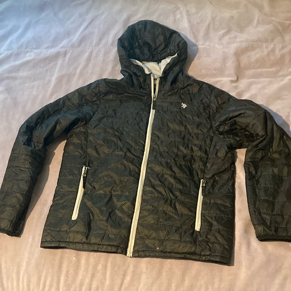 Ralph Lauren light weight hooded jacket size Large